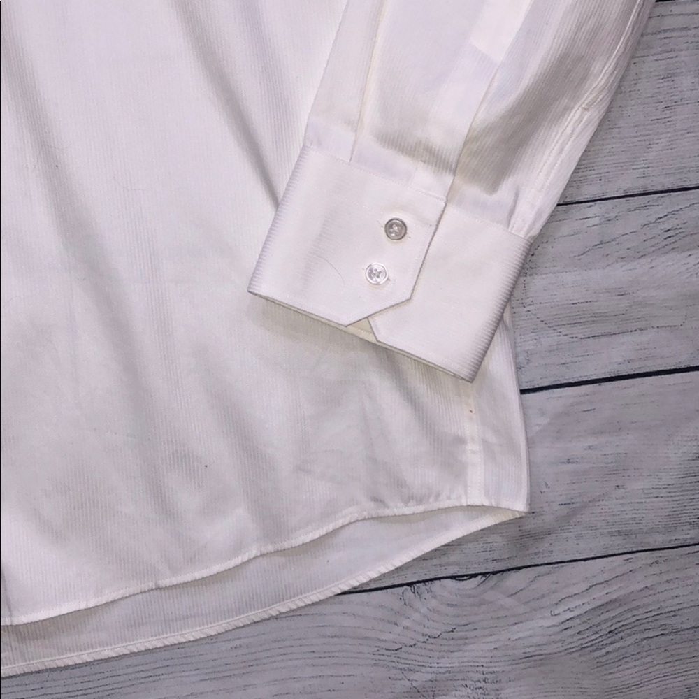 Hugo Boss White Button Down Business Top - Picture 6 of 8